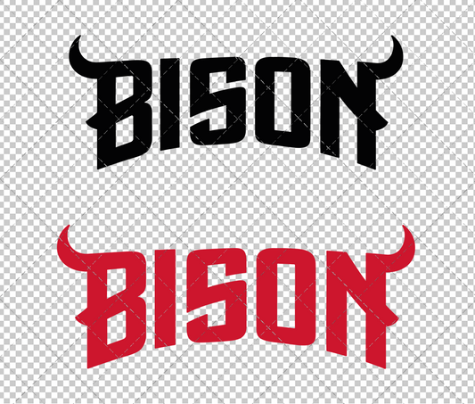Howard Bison Wordmark 2015 004, Svg, Dxf, Eps, Png - SvgShopArt