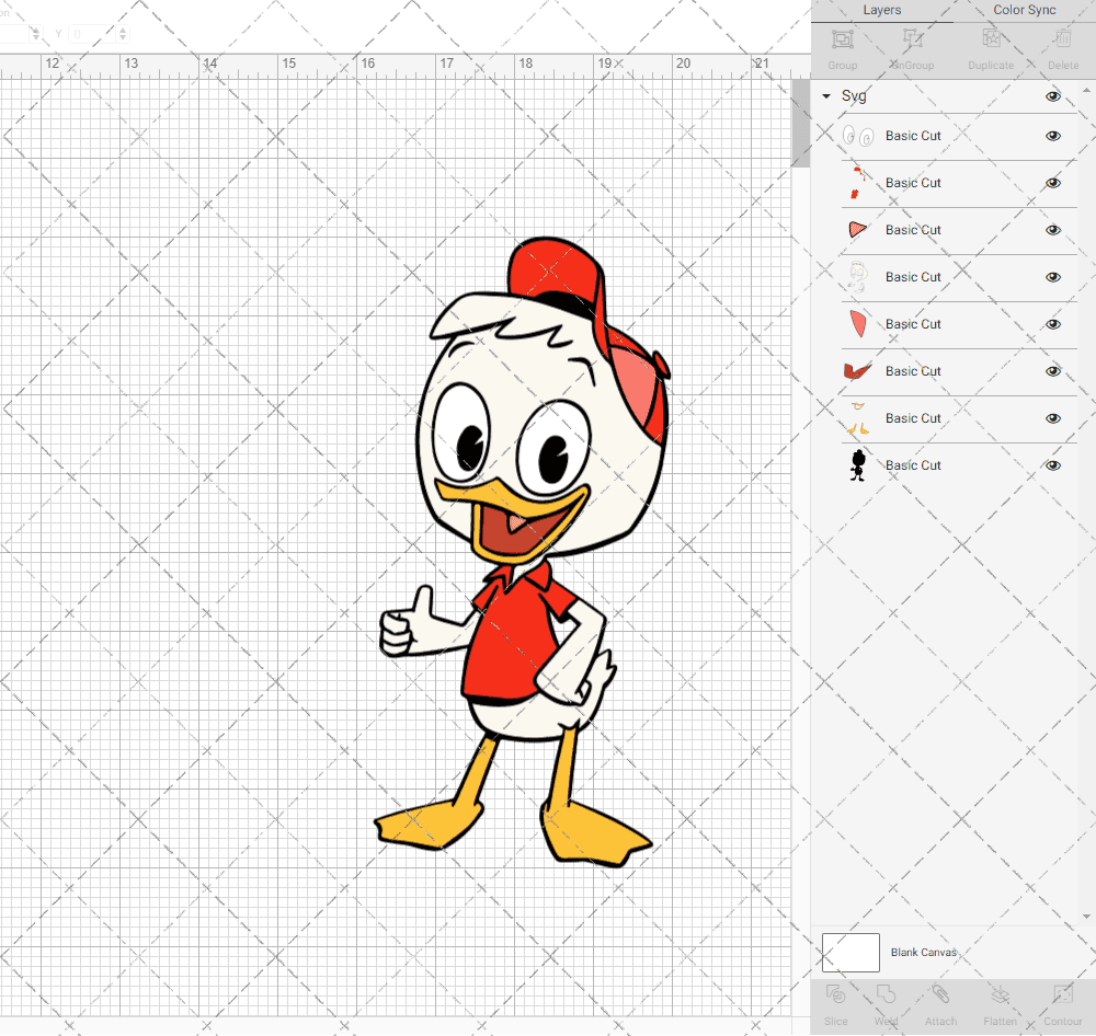 Huey - Ducktales, Svg, Dxf, Eps, Png SvgShopArt