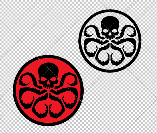 Hydra Logo, Svg, Dxf, Eps, Png SvgShopArt