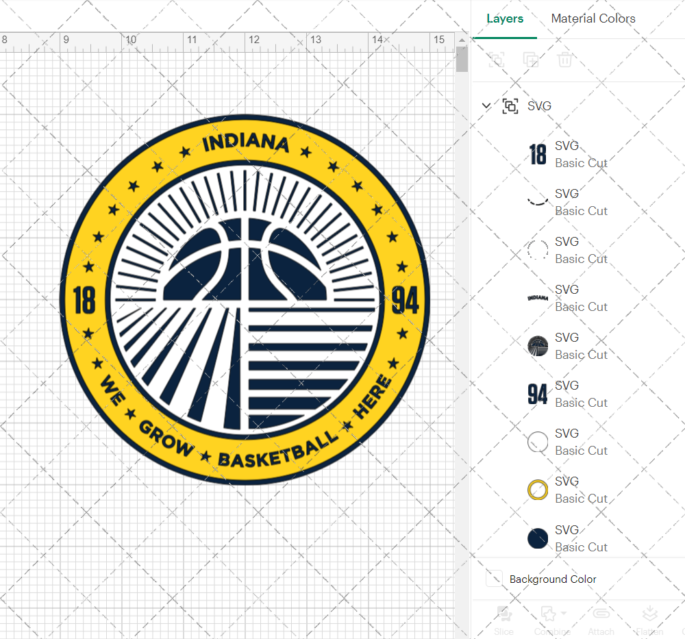 Indiana Pacers Alternate 2025 003, Svg, Dxf, Eps, Png - SvgShopArt