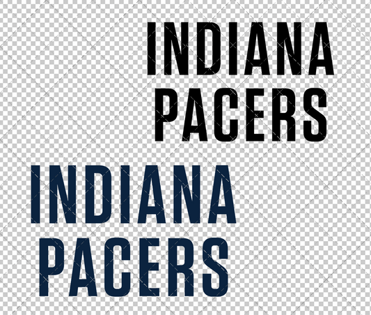 Indiana Pacers Wordmark 2025 003, Svg, Dxf, Eps, Png - SvgShopArt