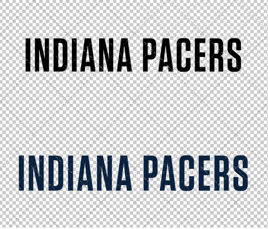 Indiana Pacers Wordmark 2025, Svg, Dxf, Eps, Png - SvgShopArt