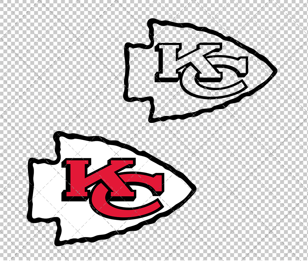 Kansas City Chiefs 1969, Svg, Dxf, Eps, Png - SvgShopArt