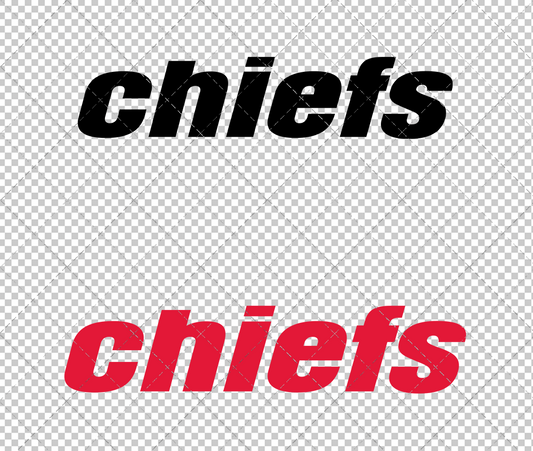 Kansas City Chiefs Wordmark 1971, Svg, Dxf, Eps, Png - SvgShopArt