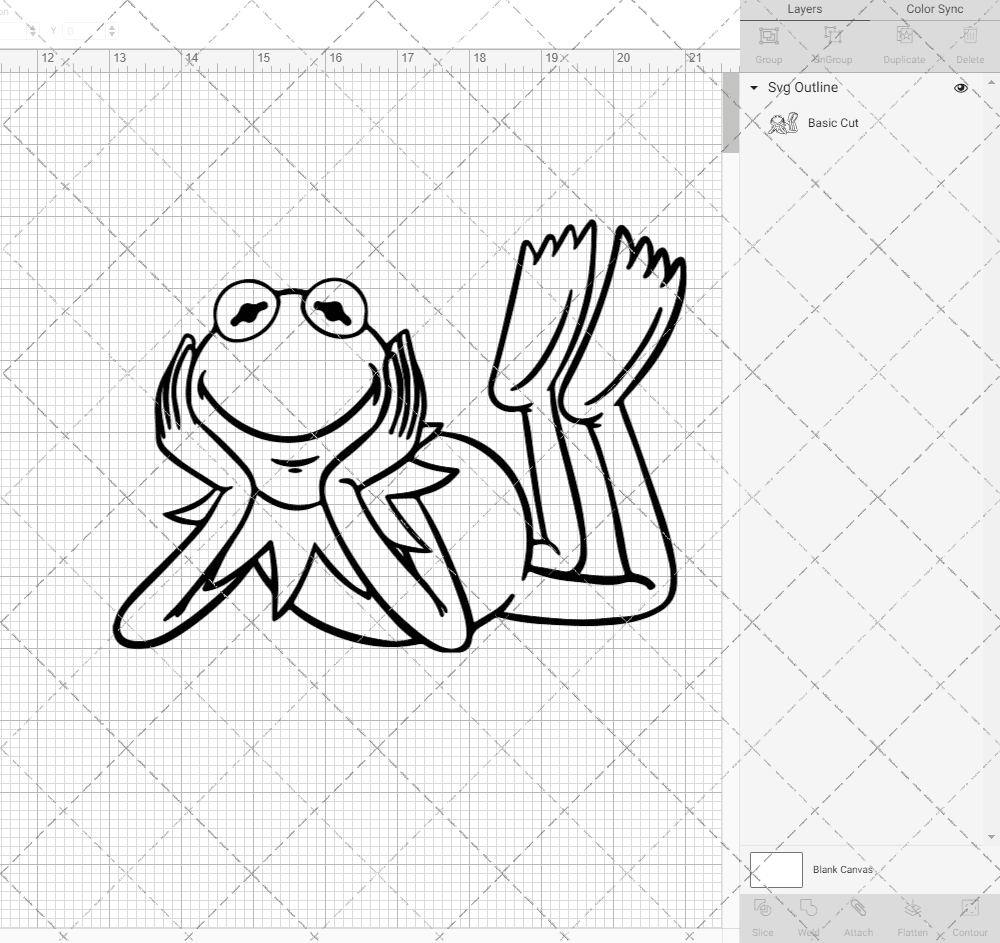 Kermit The Frog - The Muppets, Svg, Dxf, Eps, Png SvgShopArt