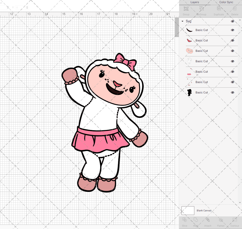 Lambie - Doc McStuffins, Svg, Dxf, Eps, Png SvgShopArt