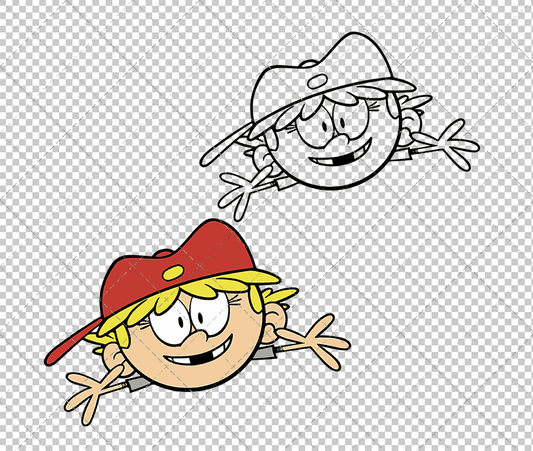 Lana Loud - The Loud House 002, Svg, Dxf, Eps, Png SvgShopArt