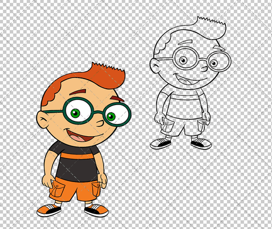 Leo - Little Einsteins, Svg, Dxf, Eps, Png SvgShopArt
