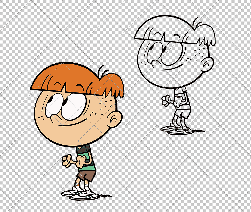 Liam - The Loud House, Svg, Dxf, Eps, Png SvgShopArt