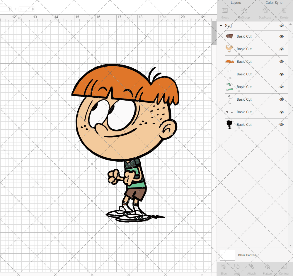 Liam - The Loud House, Svg, Dxf, Eps, Png SvgShopArt