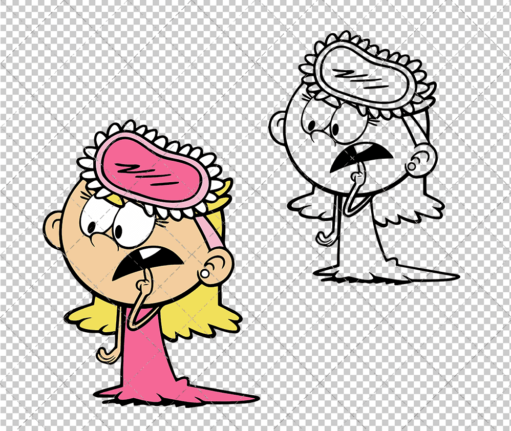 Lola Loud - The Loud House 002, Svg, Dxf, Eps, Png SvgShopArt