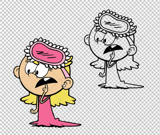 Lola Loud - The Loud House 002, Svg, Dxf, Eps, Png SvgShopArt