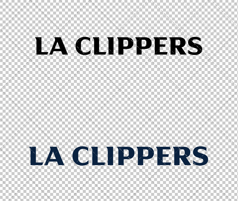Los Angeles Clippers Wordmark 2024 002, Svg, Dxf, Eps, Png - SvgShopArt