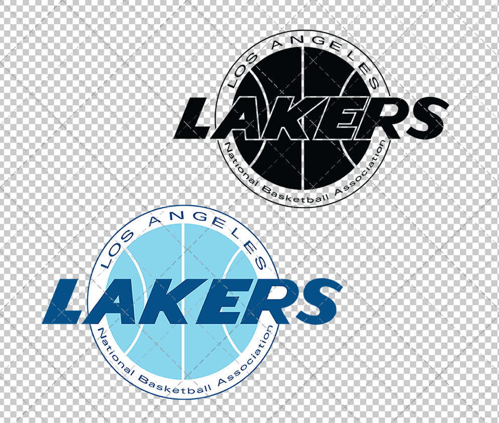 Los Angeles Lakers 1960, Svg, Dxf, Eps, Png - SvgShopArt