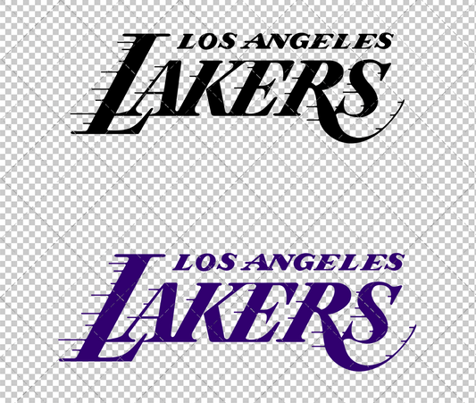 Los Angeles Lakers Wordmark 2023, Svg, Dxf, Eps, Png - SvgShopArt