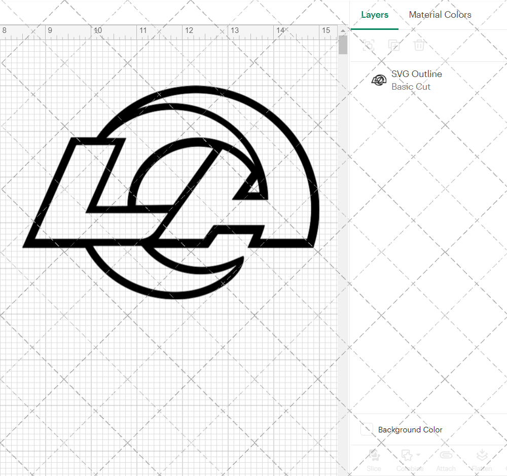 Los Angeles Rams Alternate 2026, Svg, Dxf, Eps, Png - SvgShopArt