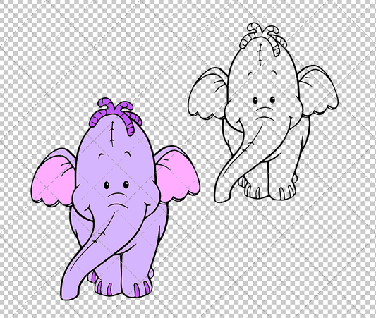 Lumpy - Winnie The Pooh, Svg, Dxf, Eps, Png SvgShopArt