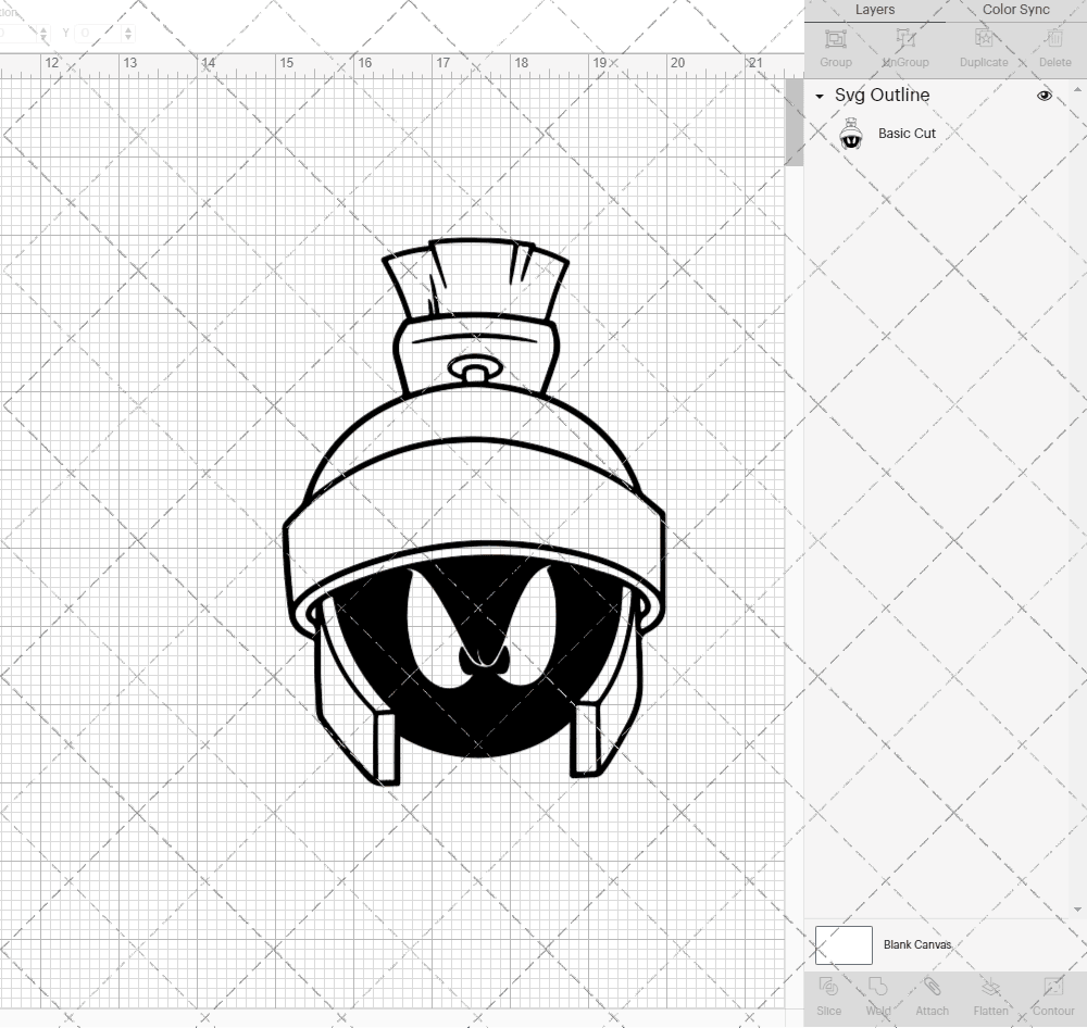 Marvin The Martian - Looney Tunes 004, Svg, Dxf, Eps, Png SvgShopArt