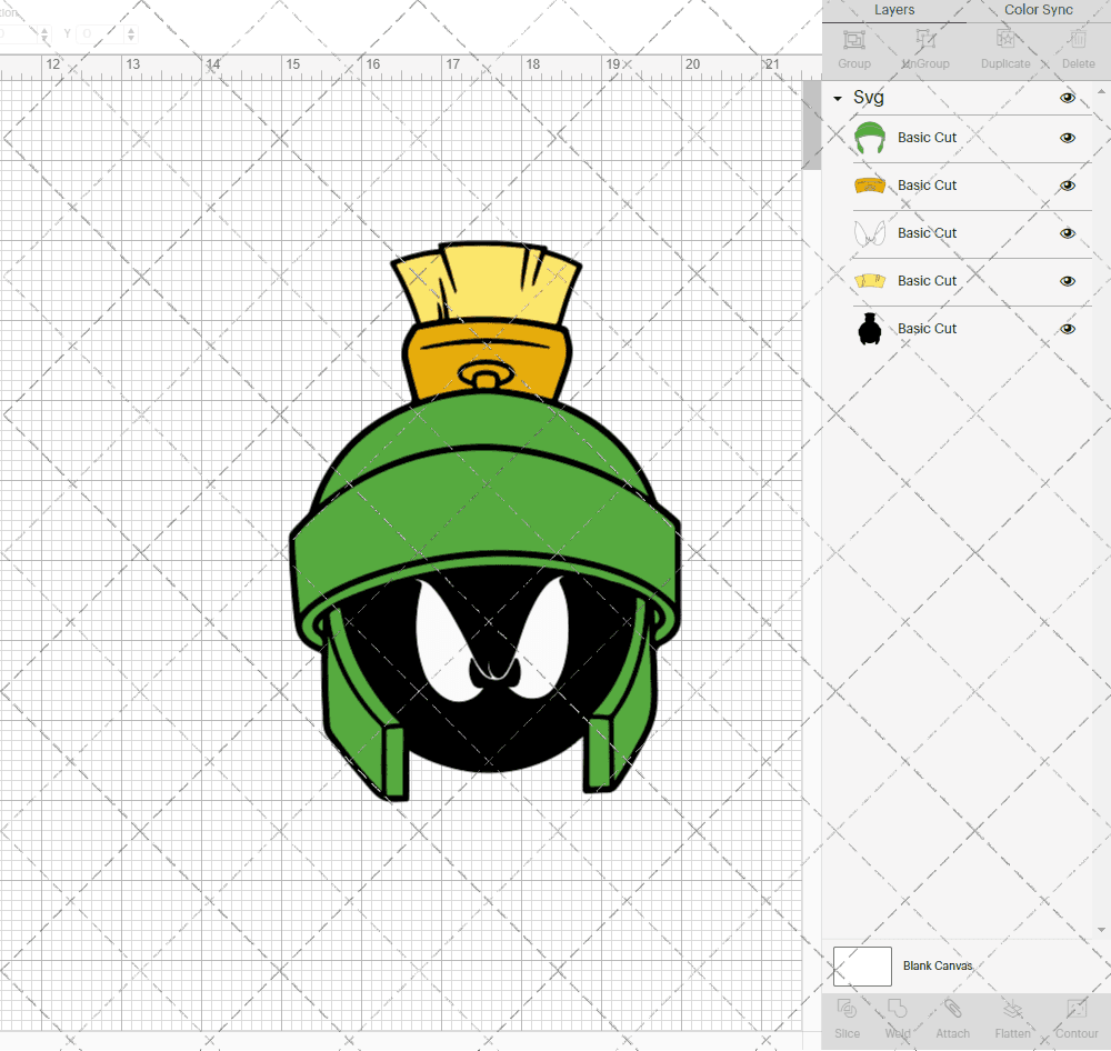 Marvin The Martian - Looney Tunes 004, Svg, Dxf, Eps, Png SvgShopArt