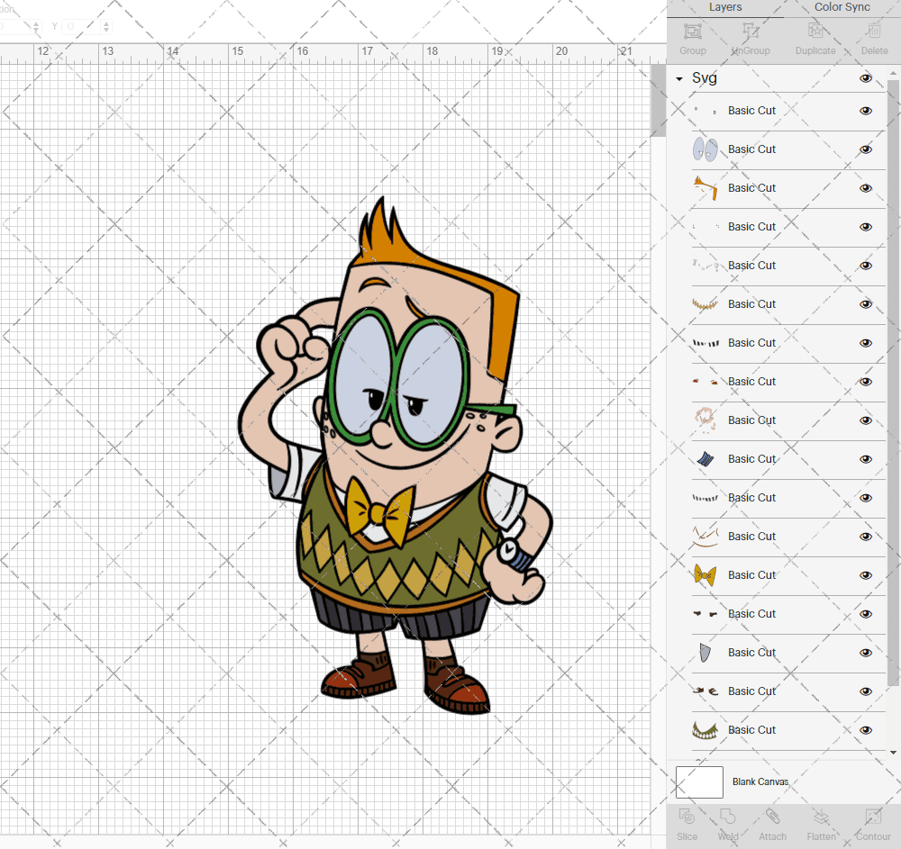 Melvin Sneedly - Captain Underpants, Svg, Dxf, Eps, Png SvgShopArt