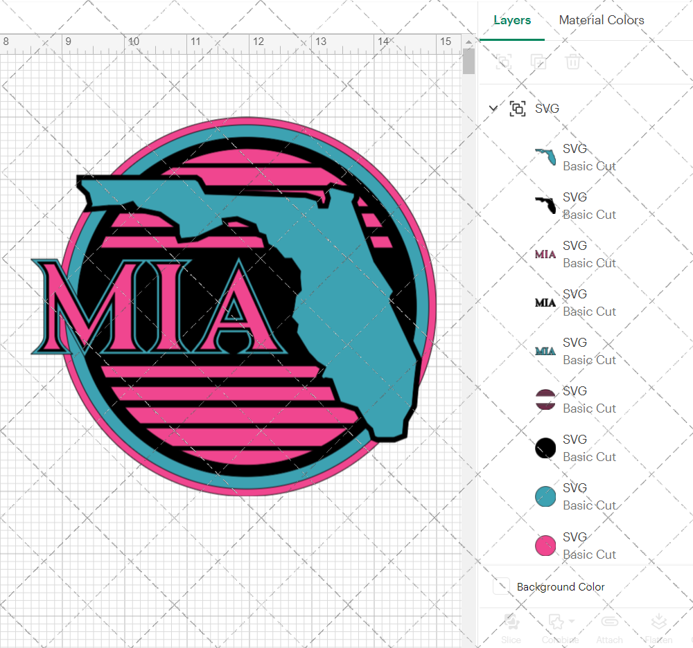 Miami Marlins City Connect Alternate 2025, Svg, Dxf, Eps, Png - SvgShopArt