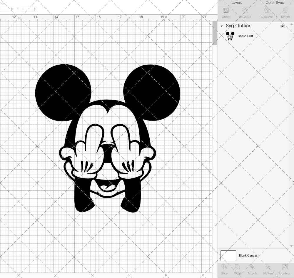 Mickey Mouse 011, Svg, Dxf, Eps, Png SvgShopArt