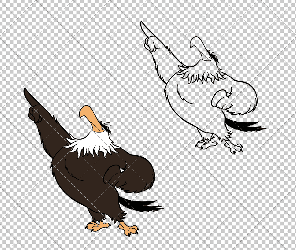 Mighty Eagle - The Angry Birds, Svg, Dxf, Eps, Png SvgShopArt