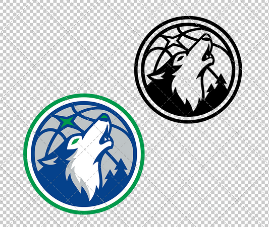 Minnesota Timberwolves Alternate 2026, Svg, Dxf, Eps, Png - SvgShopArt
