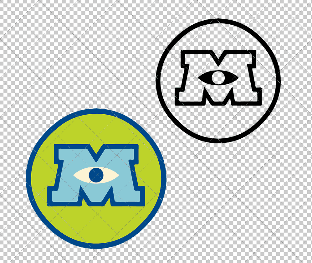 Monsters University Logo, Svg, Dxf, Eps, Png SvgShopArt