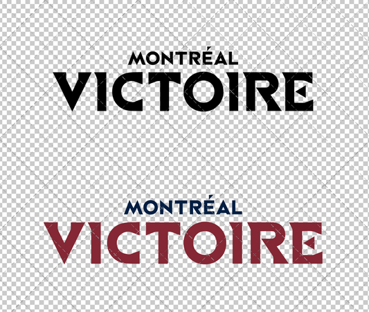 Montreal Victoire Wordmark 2024, Svg, Dxf, Eps, Png