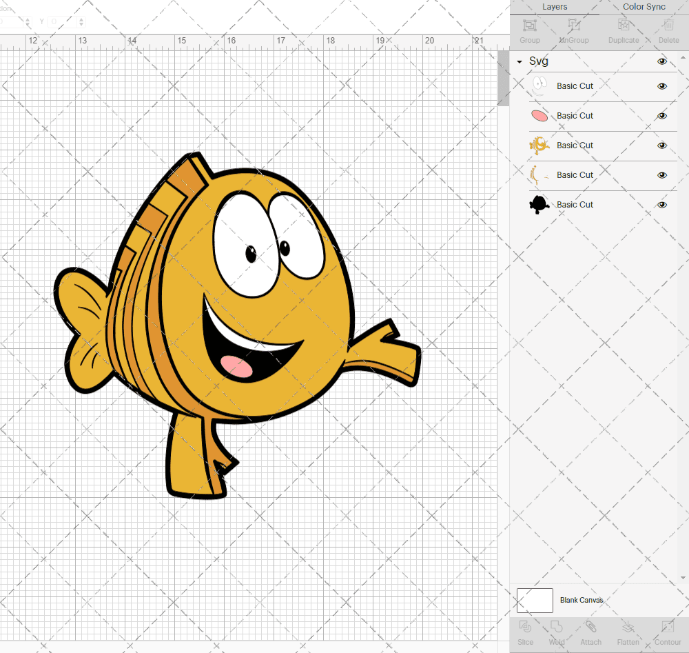 Mr Grouper - Bubble Guppies, Svg, Dxf, Eps, Png SvgShopArt