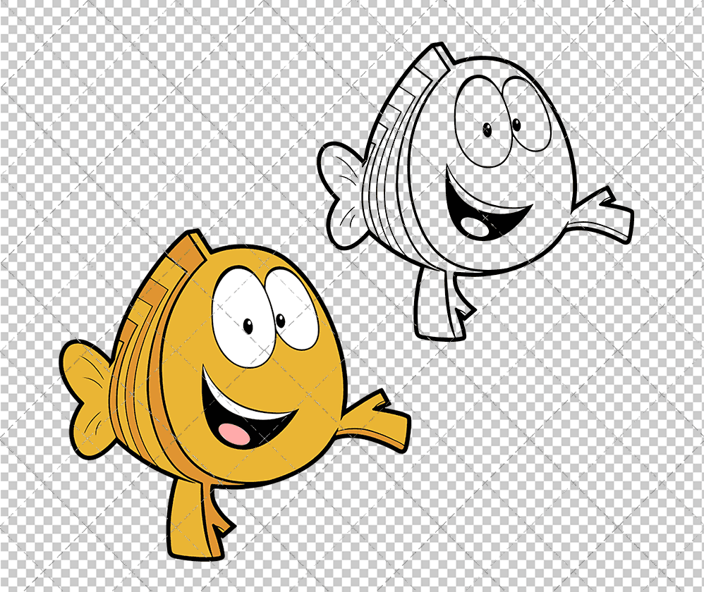 Mr Grouper - Bubble Guppies, Svg, Dxf, Eps, Png SvgShopArt