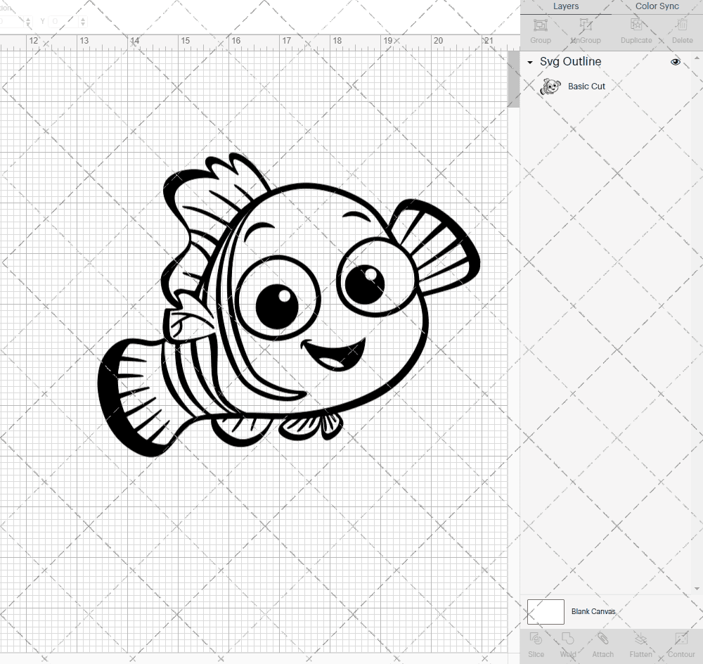 Nemo - Finding Nemo 002, Svg, Dxf, Eps, Png SvgShopArt