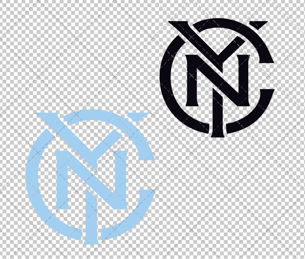 New York City FC Alternate 2025, Svg, Dxf, Eps, Png - SvgShopArt