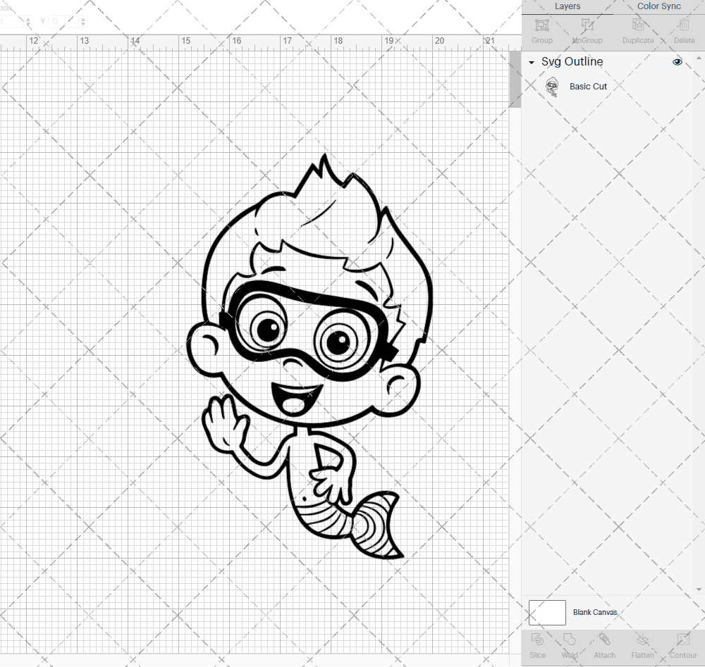 Nonny - Bubble Guppies, Svg, Dxf, Eps, Png SvgShopArt