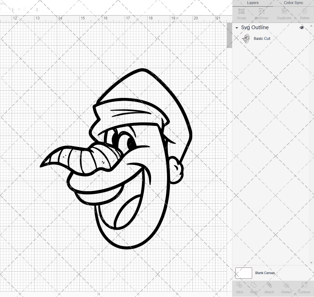 Olaf - Frozen 002, Svg, Dxf, Eps, Png SvgShopArt