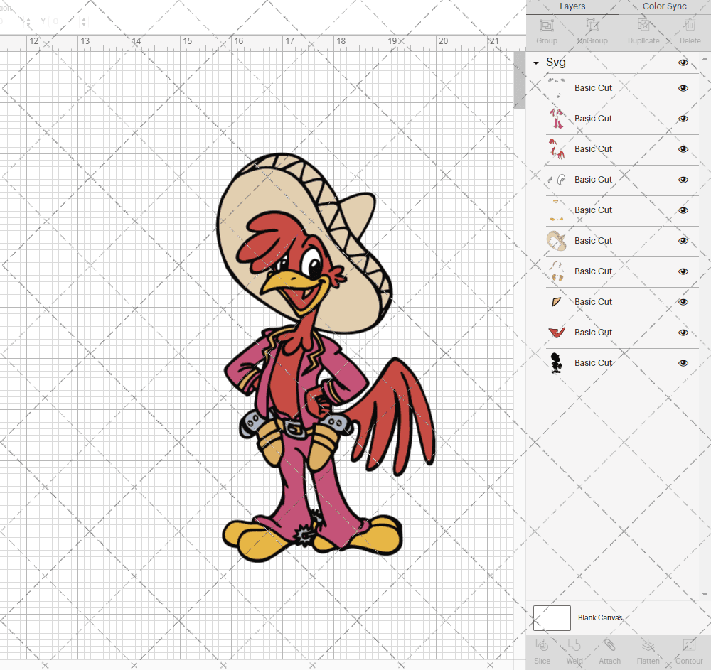 Panchito Pistoles, Svg, Dxf, Eps, Png SvgShopArt
