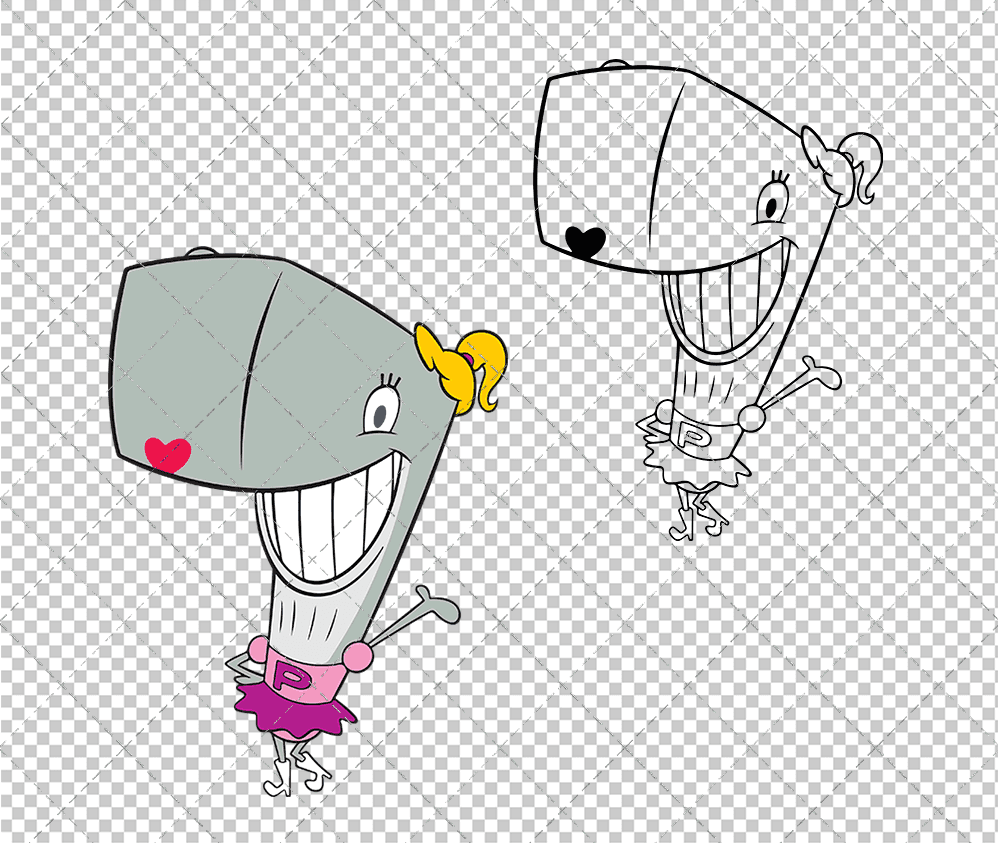 Pearl Krabs - SpongeBob SquarePants, Svg, Dxf, Eps, Png SvgShopArt