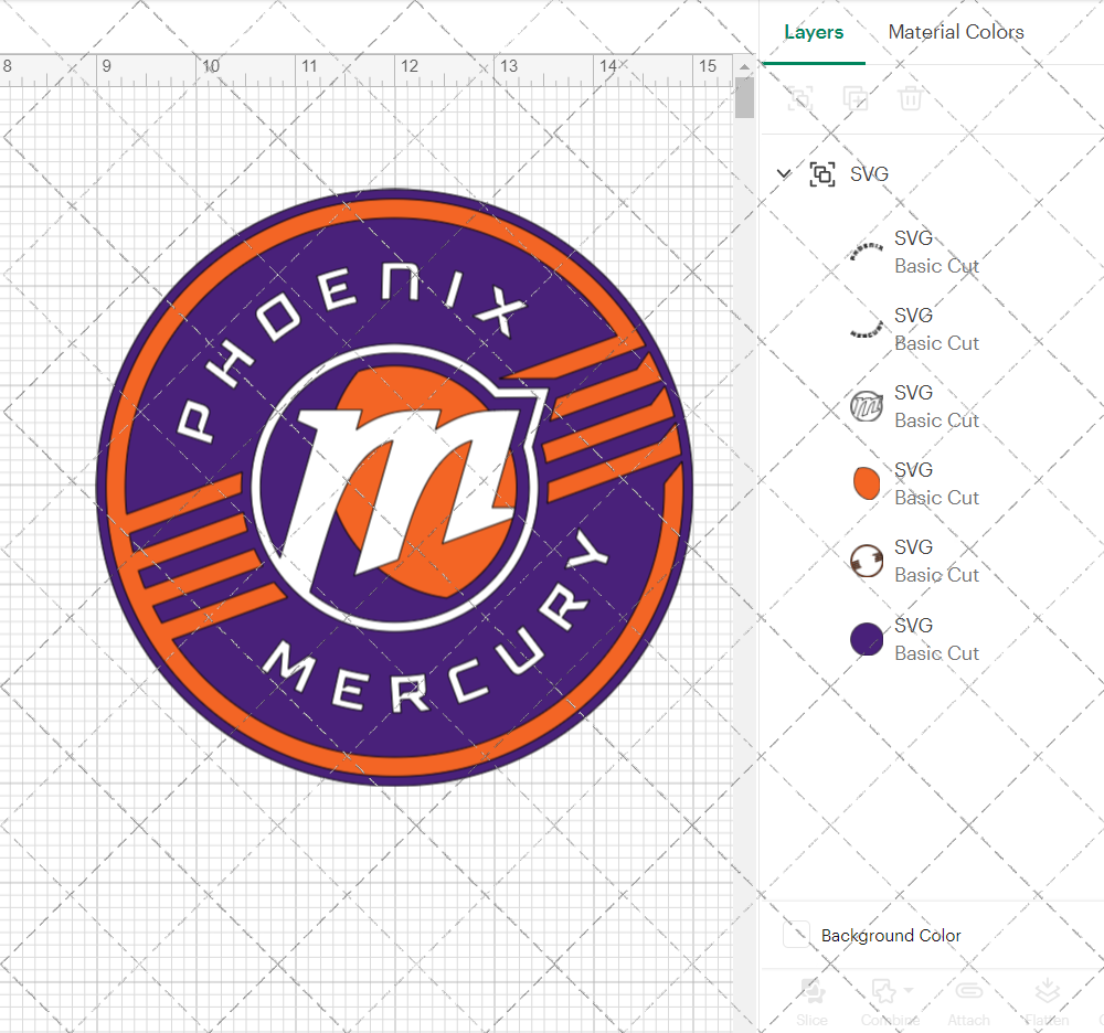 Phoenix Mercury 2026, Svg, Dxf, Eps, Png - SvgShopArt
