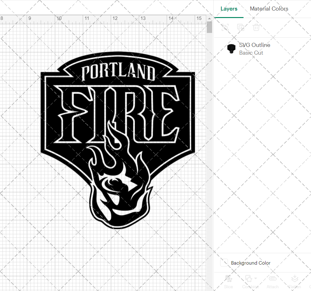 Portland Fire Concept 2025, Svg, Dxf, Eps, Png - SvgShopArt