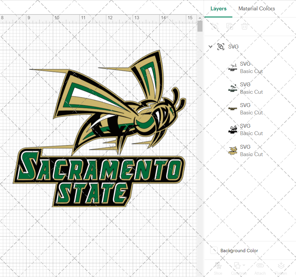 Sacramento State Hornets Alternate 2004 002, Svg, Dxf, Eps, Png - SvgShopArt