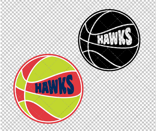 Atlanta Hawks Concept 2015 003, Svg, Dxf, Eps, Png - SvgShopArt
