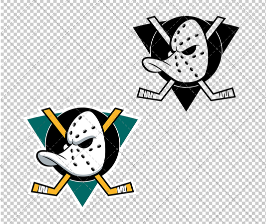 Anaheim Ducks 1993, Svg, Dxf, Eps, Png - SvgShopArt