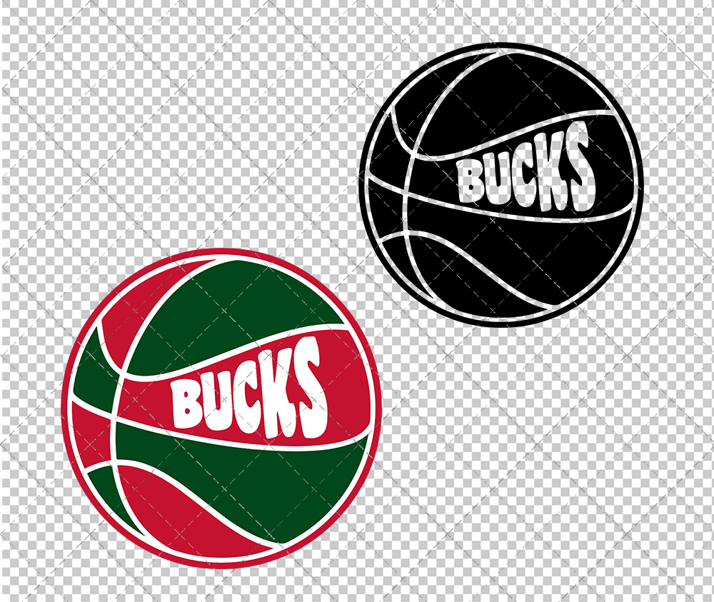 Milwaukee Bucks Concept 2006, Svg, Dxf, Eps, Png - SvgShopArt