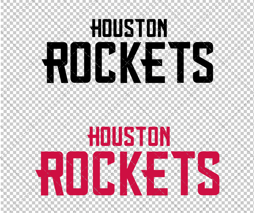 Houston Rockets Wordmark 1987, Svg, Dxf, Eps, Png - SvgShopArt