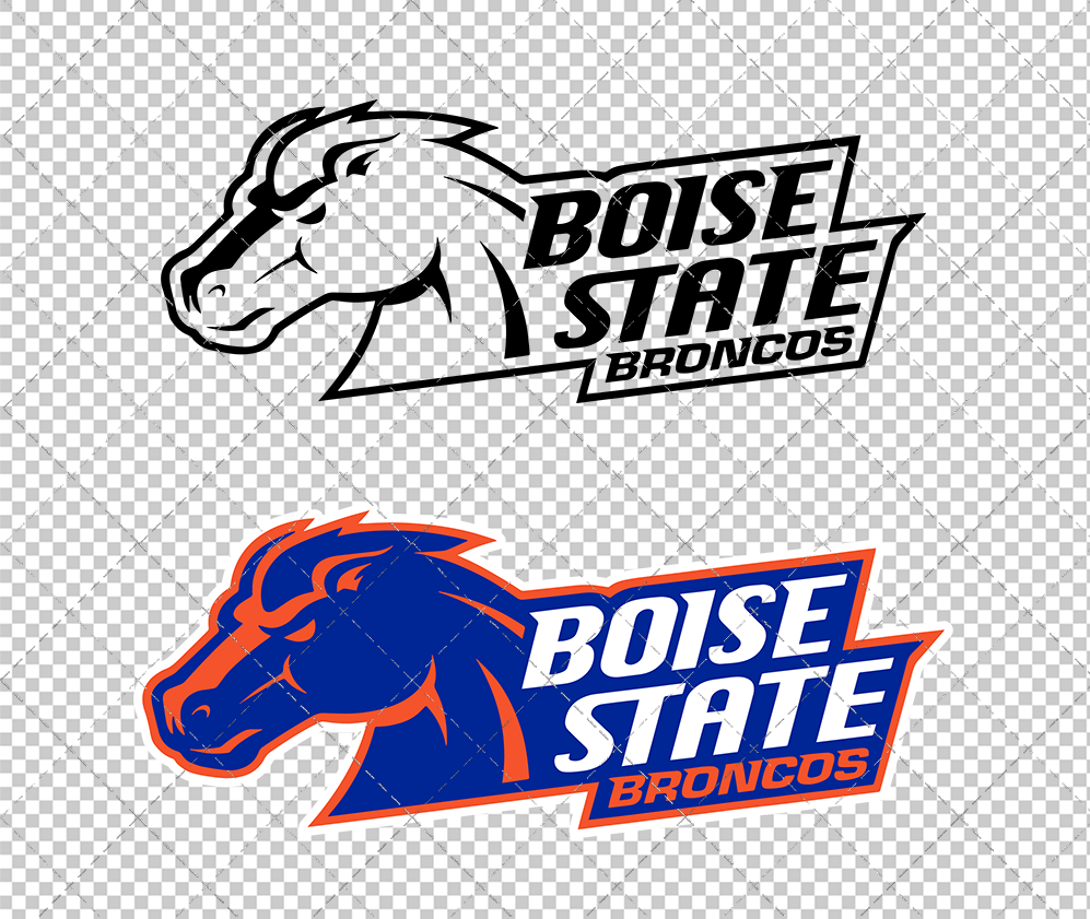Boise State Broncos Secondary 2002 009, Svg, Dxf, Eps, Png - SvgShopArt