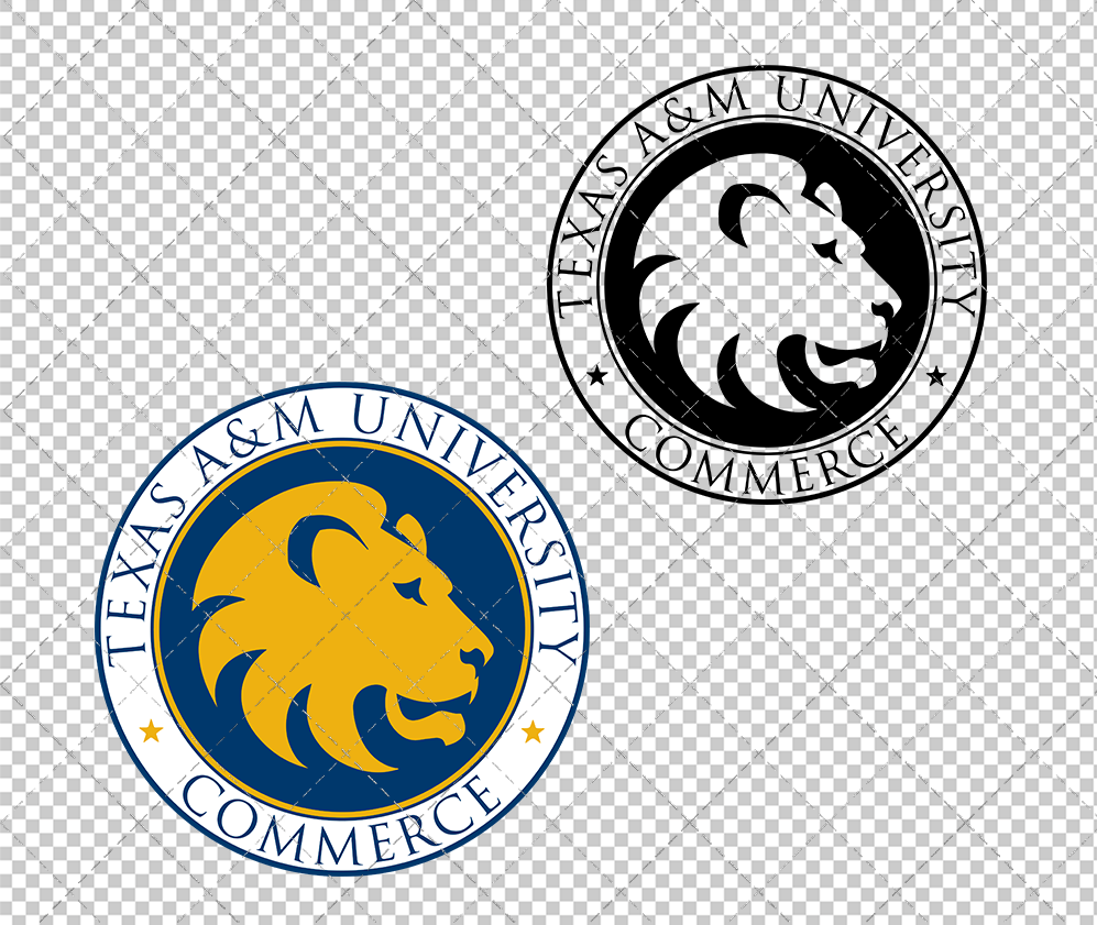 A&M-Commerce Lions 2007, Svg, Dxf, Eps, Png - SvgShopArt
