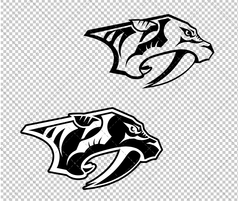 Nashville Predators Concept 2019 010, Svg, Dxf, Eps, Png - SvgShopArt