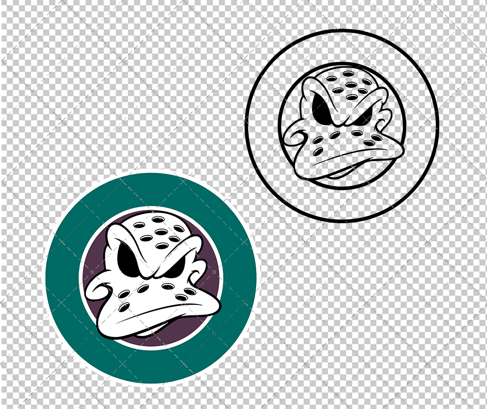 Anaheim Ducks Concept 1993 002, Svg, Dxf, Eps, Png - SvgShopArt