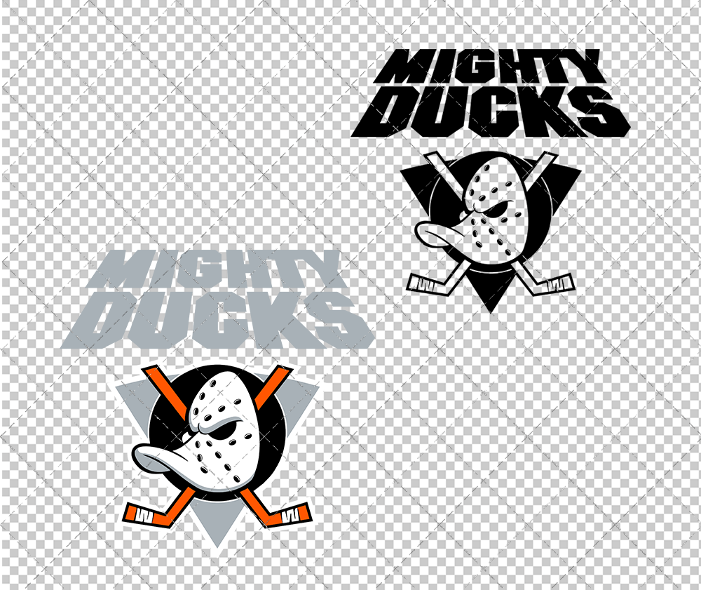 Anaheim Ducks Alternate 1993 002, Svg, Dxf, Eps, Png - SvgShopArt